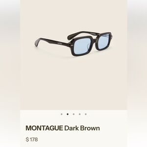 BONNIE CLYDE Brown Montague Sunglasses